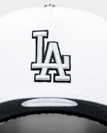 New Era Los Angeles Dodgers 'Cement Grey' 9FORTY A-Frame Snapback White