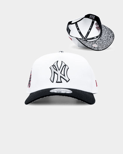 New Era New York Yankees 'Cement Grey' 9FORTY A-Frame Snapback White