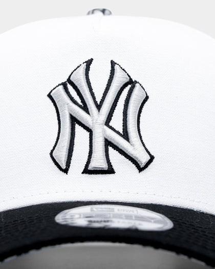 New Era New York Yankees 'Cement Grey' 9FORTY A-Frame Snapback White