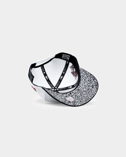 New Era New York Yankees 'Cement Grey' 9FORTY A-Frame Snapback White