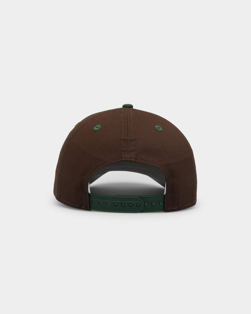 New Era Houston Astros 'Beef & Broccoli' 9FORTY A-Frame Snapback Dark Brown