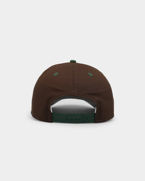 New Era Oakland Athletics 'Beef & Broccoli' 9FORTY A-Frame Snapback Dark Brown