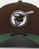 New Era San Diego Padres 'Beef & Broccoli' 9FORTY A-Frame Snapback Dark Brown