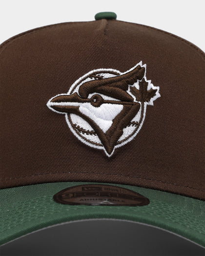 New Era Toronto Blue Jays 'Beef & Broccoli' 9FORTY A-Frame Snapback Dark Brown