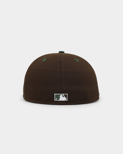 New Era Atlanta Braves 'Beef & Broccoli' 59FIFTY Fitted Dark Brown