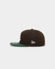New Era Atlanta Braves 'Beef & Broccoli' 59FIFTY Fitted Dark Brown