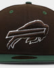 New Era Buffalo Bills 'Beef & Broccoli' 59FIFTY Fitted Dark Brown