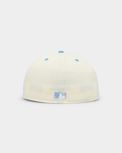New Era New York Yankees 'Chrome University Blue' 59FIFTY Fitted White