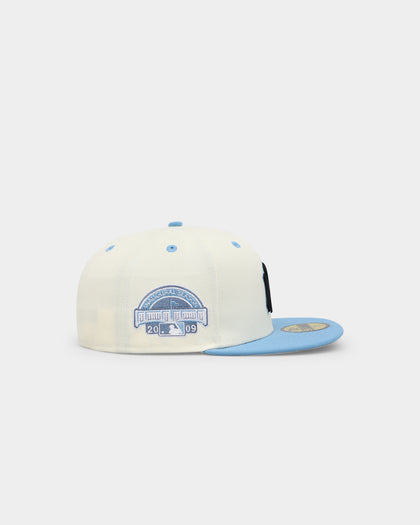 New Era New York Yankees 'Chrome University Blue' 59FIFTY Fitted White
