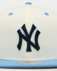 New Era New York Yankees 'Chrome University Blue' 59FIFTY Fitted White