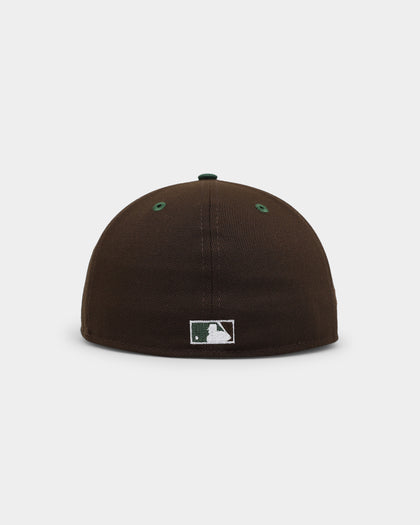 New Era Oakland Athletics 'Beef & Broccoli' 59FIFTY Fitted Dark Brown