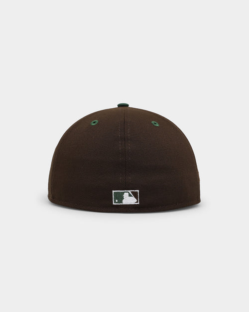 New Era Oakland Athletics 'Beef & Broccoli' 59FIFTY Fitted Dark Brown