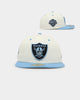 New Era Oakland Raiders 'Chrome University Blue' 59FIFTY Fitted White