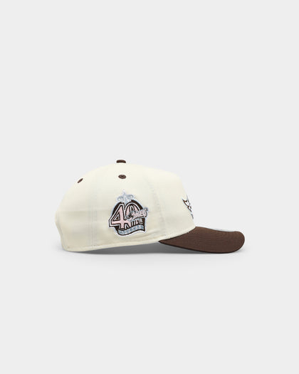 New Era Anaheim Angels 'Neapolitan Ice Cream' 9FORTY A-Frame Snapback Chrome White