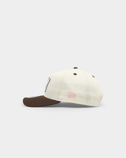New Era Anaheim Angels 'Neapolitan Ice Cream' 9FORTY A-Frame Snapback Chrome White
