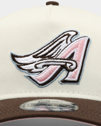 New Era Anaheim Angels 'Neapolitan Ice Cream' 9FORTY A-Frame Snapback Chrome White