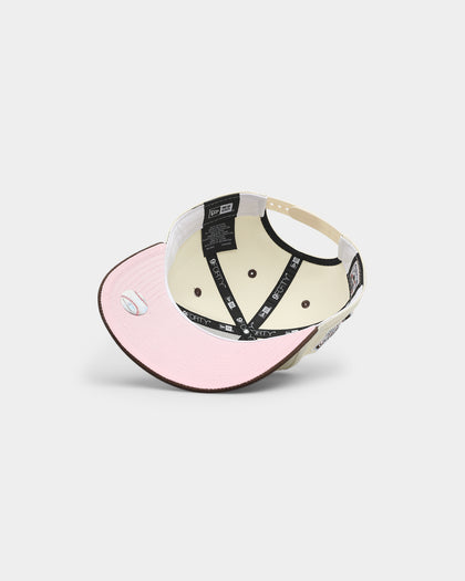New Era Anaheim Angels 'Neapolitan Ice Cream' 9FORTY A-Frame Snapback Chrome White