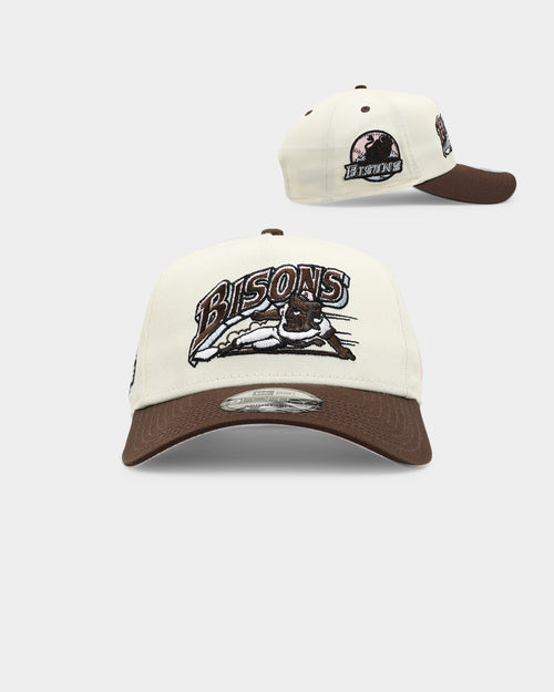 New Era Buffalo Bisons 'Neapolitan Ice Cream' 9FORTY A-Frame Snapback Chrome White