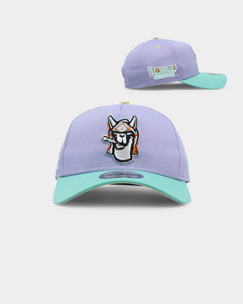 New Era Hickory Crawdads 'Easter' 9FORTY A-Frame Snapback Purple