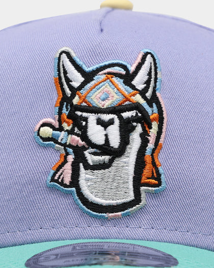 New Era Hickory Crawdads 'Easter' 9FORTY A-Frame Snapback Purple