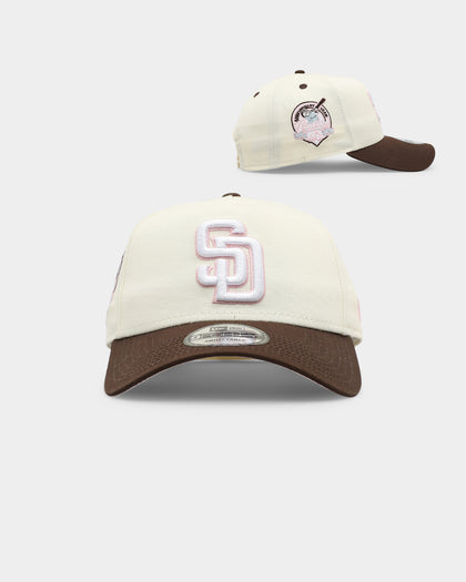 New Era San Padres 'Neapolitan Ice Cream' 9FORTY A-Frame Snapback Chrome White