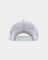 New Era Las Vegas Raiders 'Summer Essential' 9FORTY A-Frame Trucker Tumbleweed/White