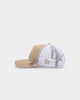 New Era Las Vegas Raiders 'Summer Essential' 9FORTY A-Frame Trucker Tumbleweed/White
