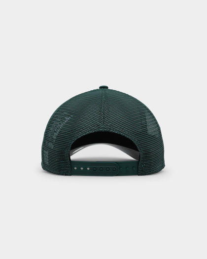 New Era Oakland Athletics 'Summer Essential' 9FORTY A-Frame Trucker Dark Green