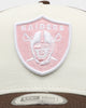 New Era Oakland Raiders 'Neapolitan Ice Cream' 9FORTY K-Frame Trucker Chrome White