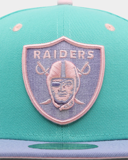 New Era Oakland Raiders 'Easter' 59FIFTY Fitted Turquoise