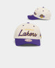 Mitchell & Ness Los Angeles Lakers 'Wool Blend' Snapback Vintage White