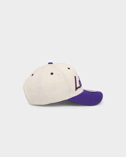 Mitchell & Ness Los Angeles Lakers 'Wool Blend' Snapback Vintage White