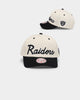 Mitchell & Ness Las Vegas Raiders Vintage 'Wool Blend' Snapback Vintage White