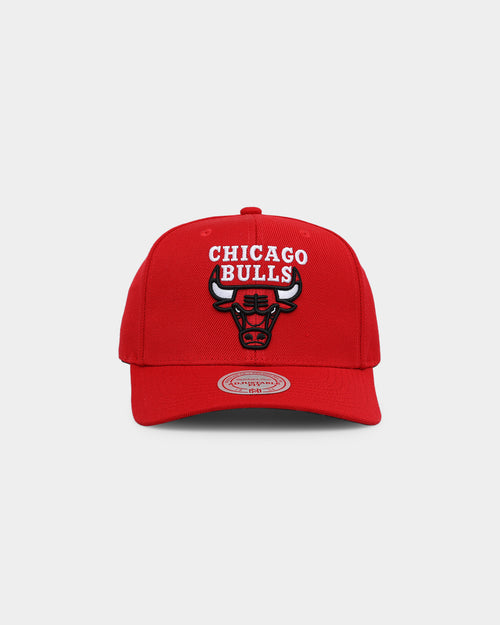 Mitchell & Ness Chicago Bulls 'Wool Blend' Snapback Red