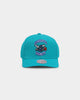 Mitchell & Ness Charlotte Hornets 'Wool Blend' Snapback Teal