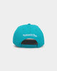 Mitchell & Ness Charlotte Hornets 'Wool Blend' Snapback Teal