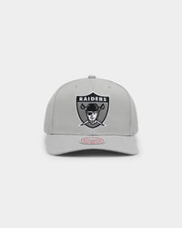 Mitchell & Ness Las Vegas Raiders 'Wool Blend' Snapback Grey