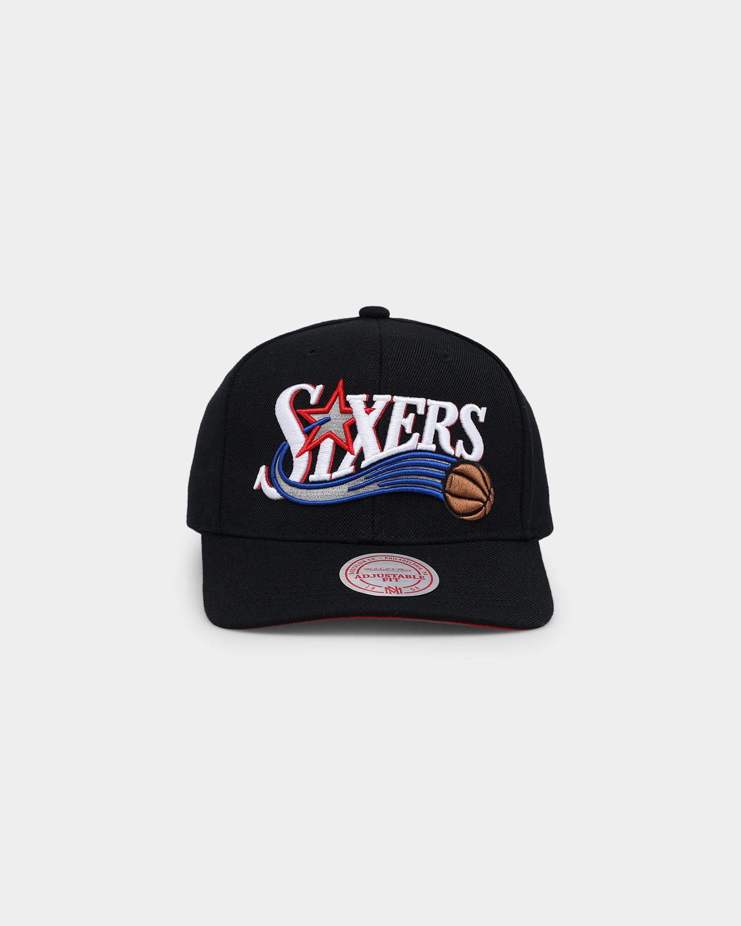 未使用！Mitchell & Ness Philadelphia 76ers Mitchell & Ness Philadelphia 76ers 'Wool Blend' Snapback Black