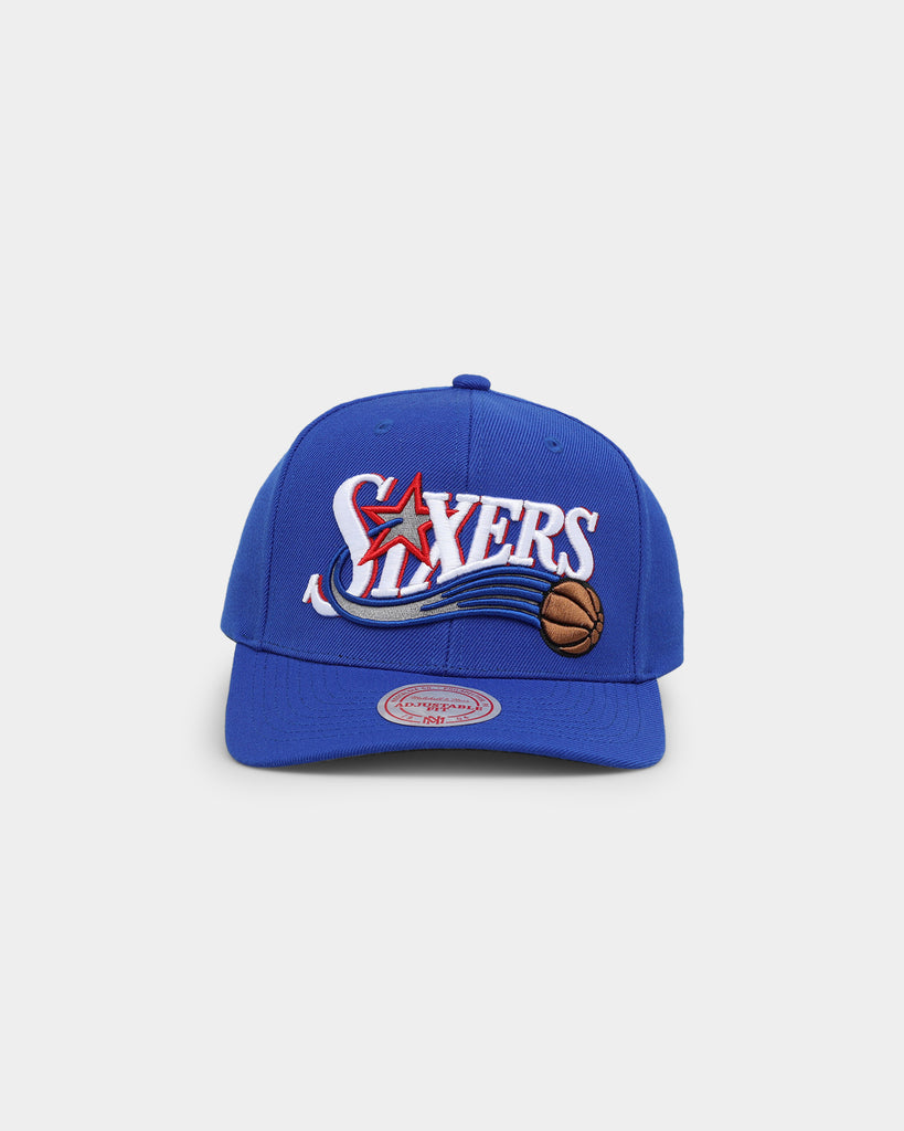 Exclusive Fitted Philadelphia 76ers Mitchell & Ness Overtime Win L
