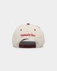 Mitchell & Ness Golden State Warriors 'Strawberry & Cream' Pro Crown Snapback Vintage White