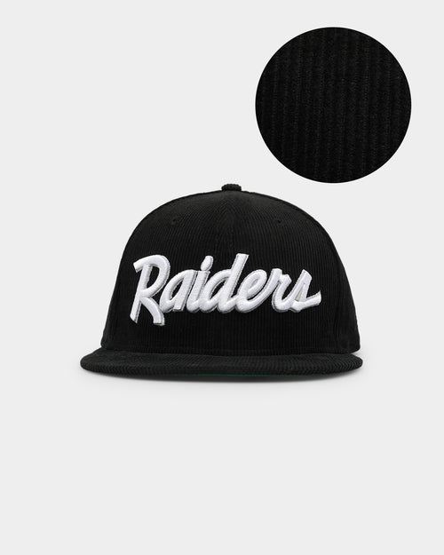 New Era Las Vegas Raiders 'Throwback Raiders' 59FIFTY Fitted Black