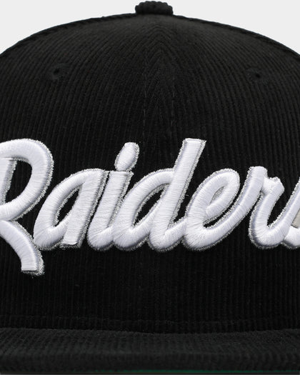 New Era Las Vegas Raiders 'Throwback Raiders' 59FIFTY Fitted Black