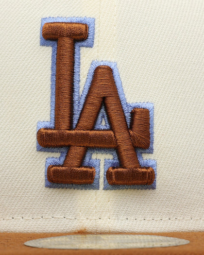 New Era Los Angeles Dodgers 'Toasted Peanut' 59FIFTY Fitted Chrome