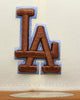 New Era Los Angeles Dodgers 'Toasted Peanut' 59FIFTY Fitted Chrome