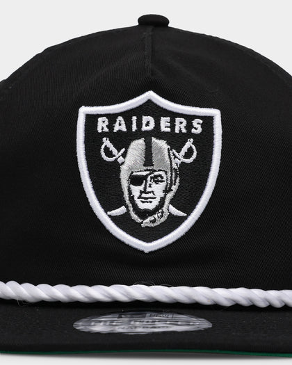 New Era Las Vegas Raiders 'Throwback Raiders' Golfer Snapback Black