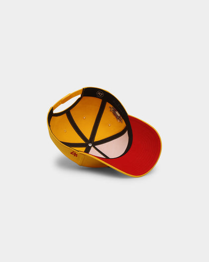 47 Brand Atlanta Braves 'Mustard & Ketchup' Sure Shot MVP DT Snapback Yellow/Red