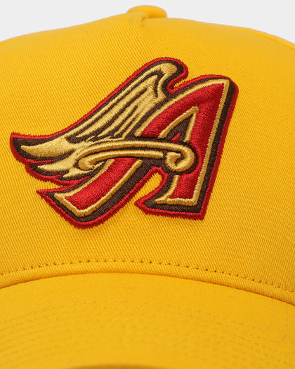 47 Brand Los Angeles Angels 'Mustard & Ketchup' Sure Shot MVP DT Snapback Yellow/Red