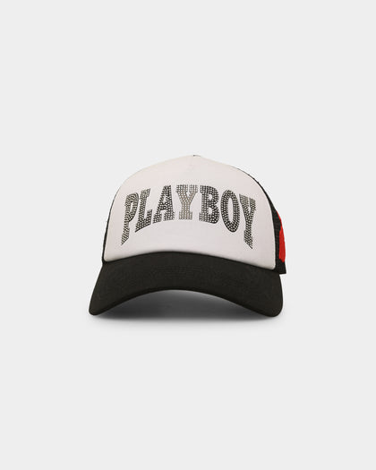 Playboy By CK Glow Up Trucker Snapback Black/White