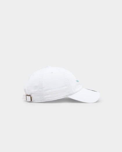 47 Brand Miami Dolphins '47 Clean Up Strapback White