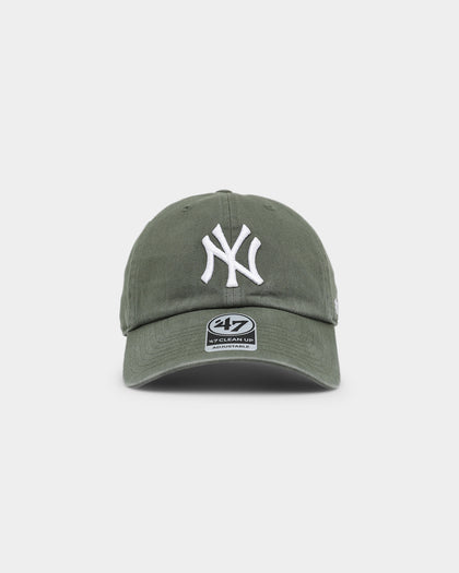 47 Brand New York Yankees 47 Clean Up Strapback Moss
